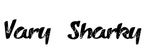 Vary Sharky Font Image