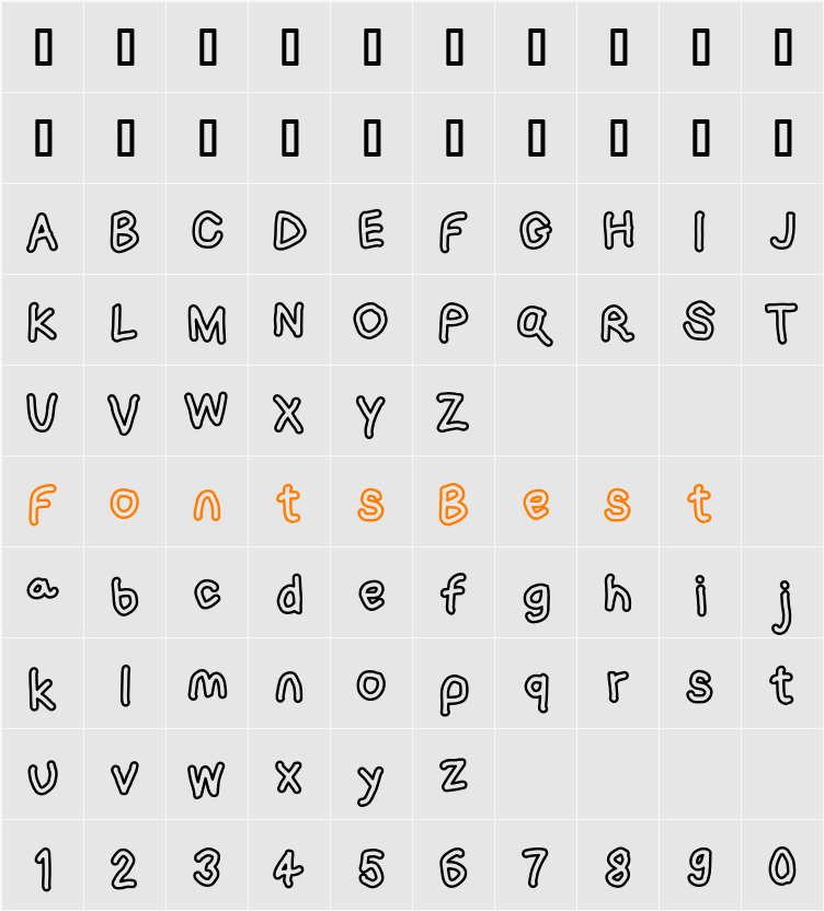 Loogie Hawk Character Map