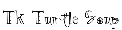 TK Turtle Soup Font Image