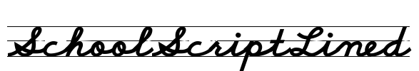 SchoolScriptLined