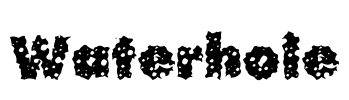Waterhole Font Image