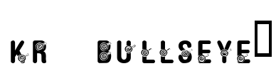 KR Bullseye! Font Image