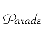 Parade Font Image