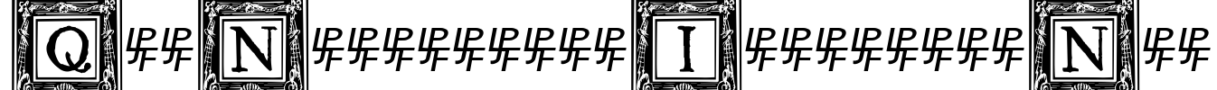 QuaNauticale_Initials_No2 Font Image