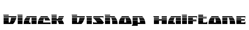 Black Bishop Halftone