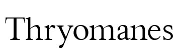 Thryomanes