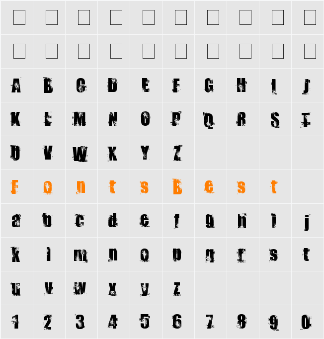 Docteur Atomic Character Map