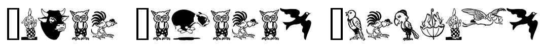 Karen Helenes Dingbats Font Image