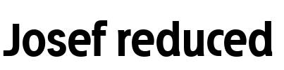 Josef reduced