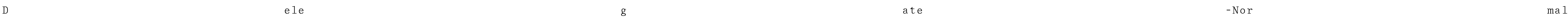 Delegate-Normal Font Image