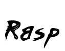 Rasp Font Image