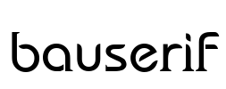 bauserif Font Image