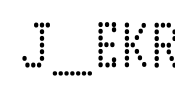 J_EKR Font Image