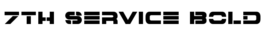 7th Service Bold