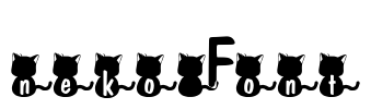 nekoFont Font Image