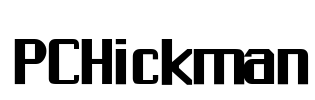 PCHickman Font Image