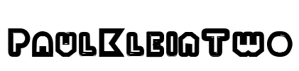 PaulKleinTwo Font Image