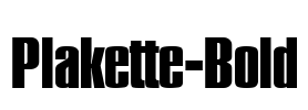 Plakette-Bold