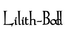 Lilith-Bold Font Image