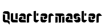 Quartermaster Font Image