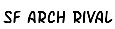 SF Arch Rival Font Image