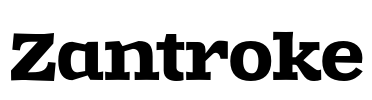 Zantroke Font Image