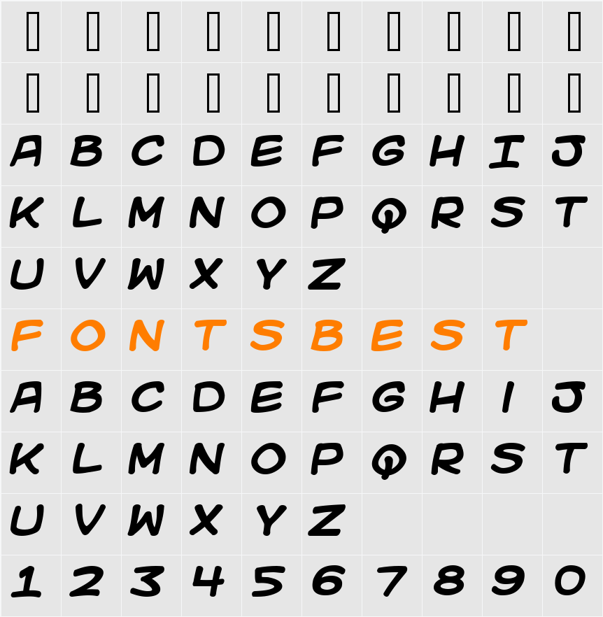 Kid Kosmic Character Map