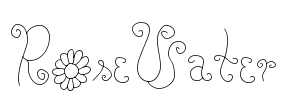 RoseWater Font Image