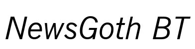 NewsGoth BT