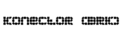 Konector (BRK) Font Image
