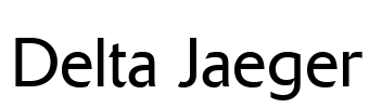 Delta Jaeger Font Image