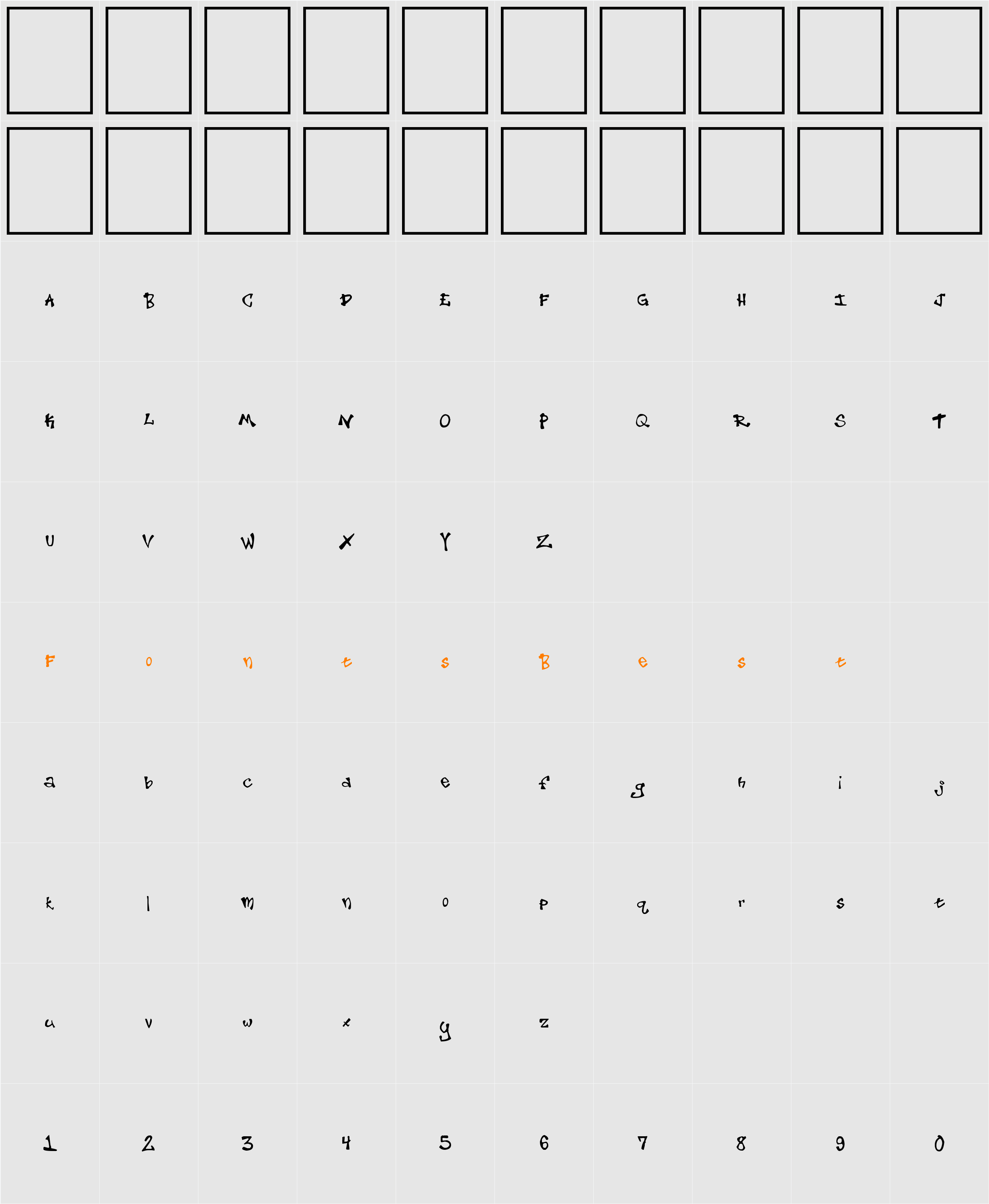 Put Another One In Character Map