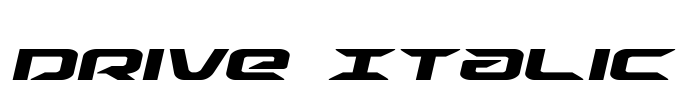 Drive Italic
