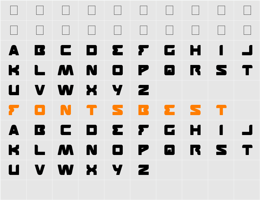 FEATURED Character Map