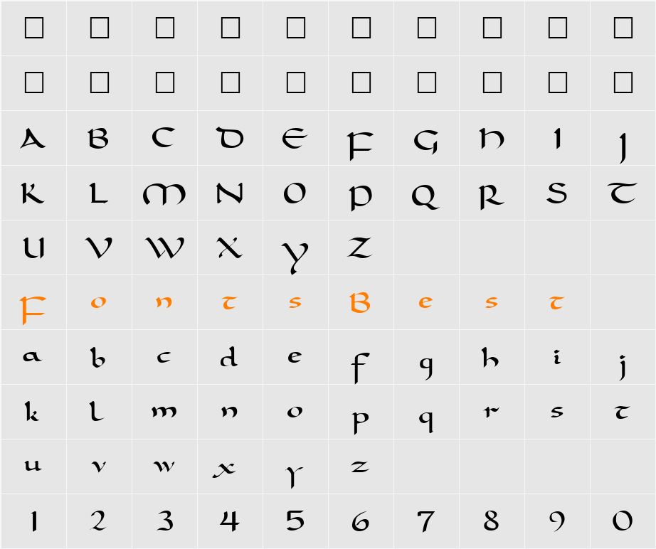 䑯牯癡牆䱆ⵃ慲潬畳 Character Map