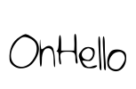 OhHello Font Image