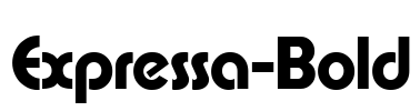 Expressa-Bold Font Image