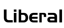 Liberal Font Image