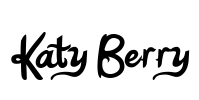 Katy Berry Font Image