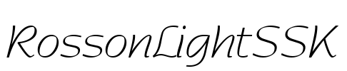 RossonLightSSK