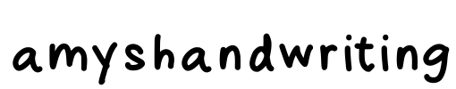 amyshandwriting