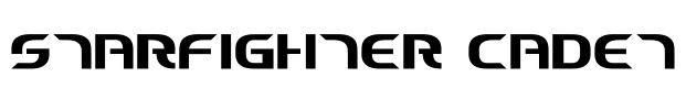 Starfighter Cadet Font Image