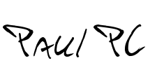 Paul PC Font Image