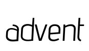advent Font Image