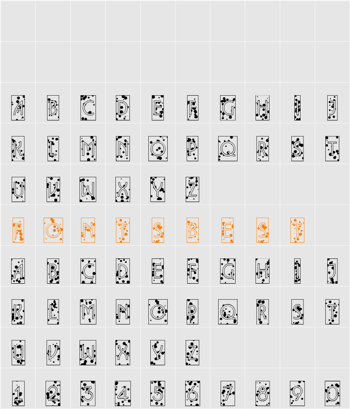 a_LancetCmIkbl Character Map
