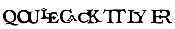 Quicktype Font Image