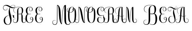 Free Monogram Beta