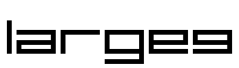 large9 Font Image