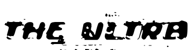 The Ultra Font Image