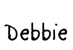 Debbie Font Image